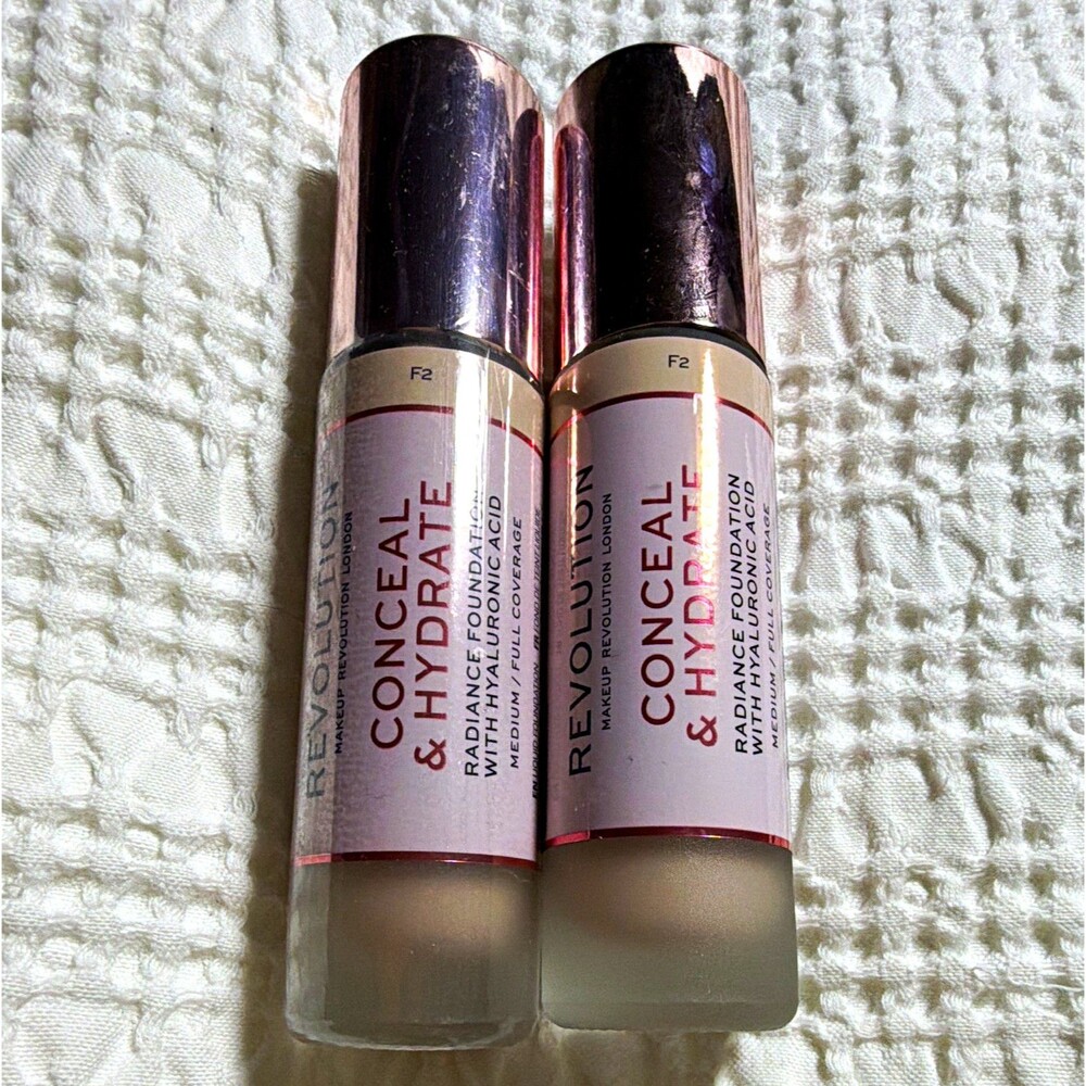 Revolution Conceal & Hydrate Liquid Concealer F2 Hyaluronic Acid 0.23 fl oz